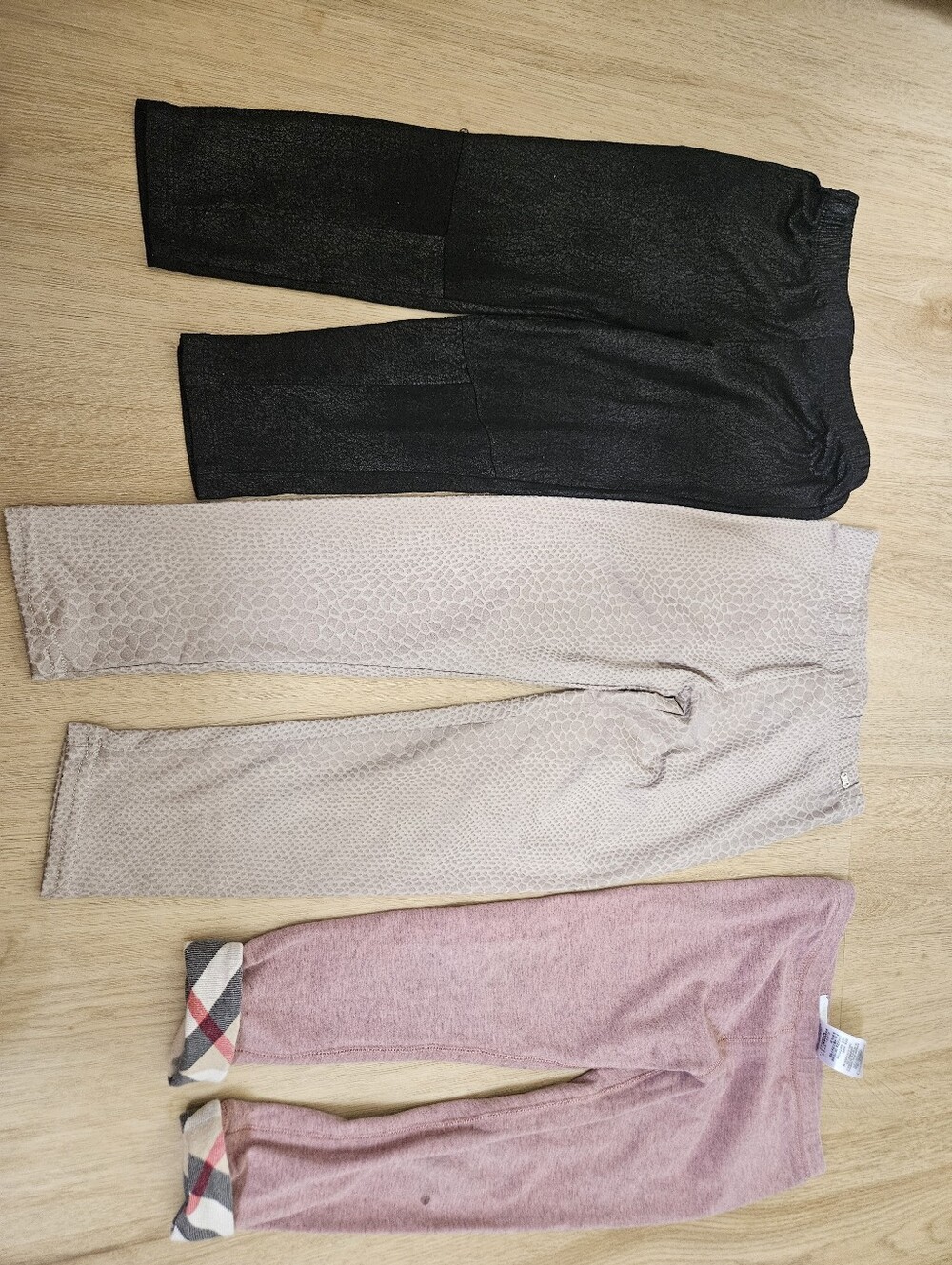 Bundle Of 3 Leggings (Burberry, Mayoral And Splendid) In Size 4